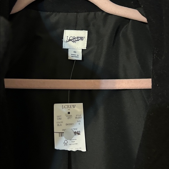 J Crew Women’s Pea Coat with Zip new with Tags 6 - Picture 2 of 5